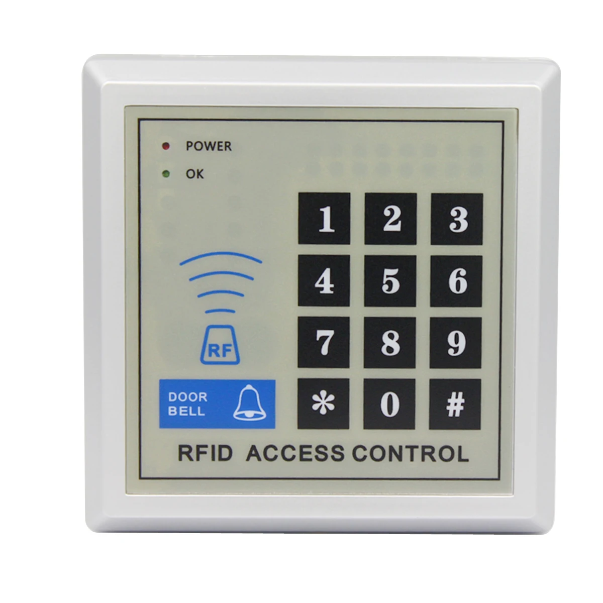 LUCKING DOOR RFID 13.56MHZ IC Access Control System Device Machine IC Card Security Proximity Entry Door Lock 450 user