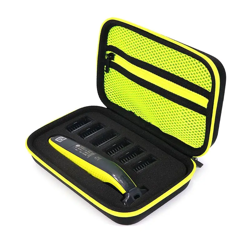 1Pcs Electric Shaver Razor Box EVA Hard Case Trimmer Shaver Pouch Travel Organizer Carrying Bag for Philips Norelco One Blade QP