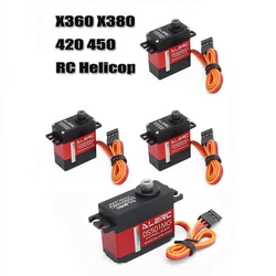 ALZRC 3PCS DS452MG Servos+1PCS DS501MG tail Servo For 380 450 480 500 RC Helicopter airplane