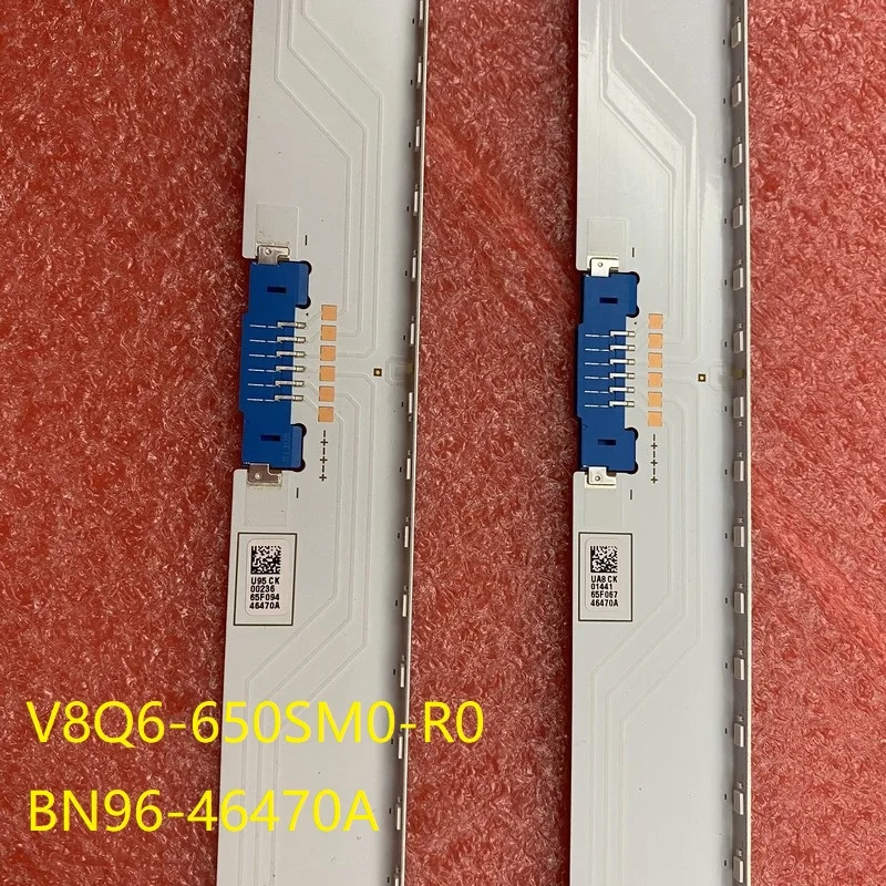 แถบไฟแบล็คไลท์ LED สำหรับ Samsung QN65Q6FNAP QE65Q6FNAT QE65Q6FNA UE65NU8042 UE65TU7025K V8Q6-650SM0-R0 BN96-46470A