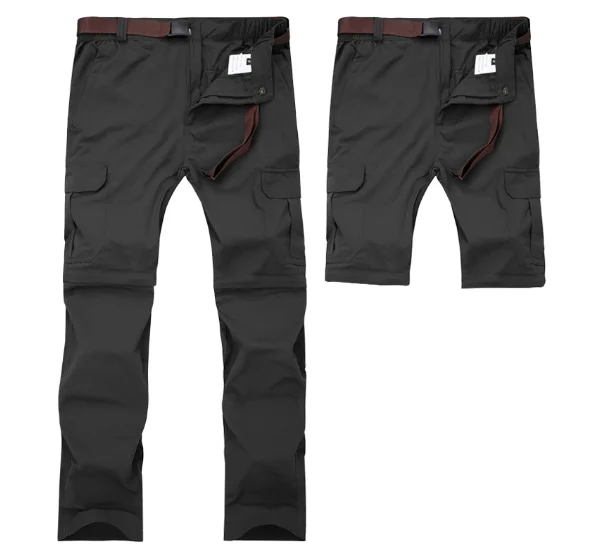 Pantalon Cargo militaire détachable pour homme, vêtement d'été à séchage rapide, respirant, avec poches de l'armée, imperméable, tactique, 7XL