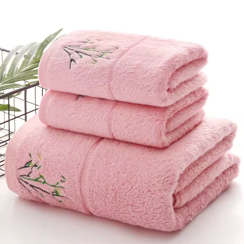 Quality Bamboo Fiber Bath Towels Set Thick Home Soft Quick Absorbent Luxury Hand Face Towels Toalha De Praia Washcloth полотенце