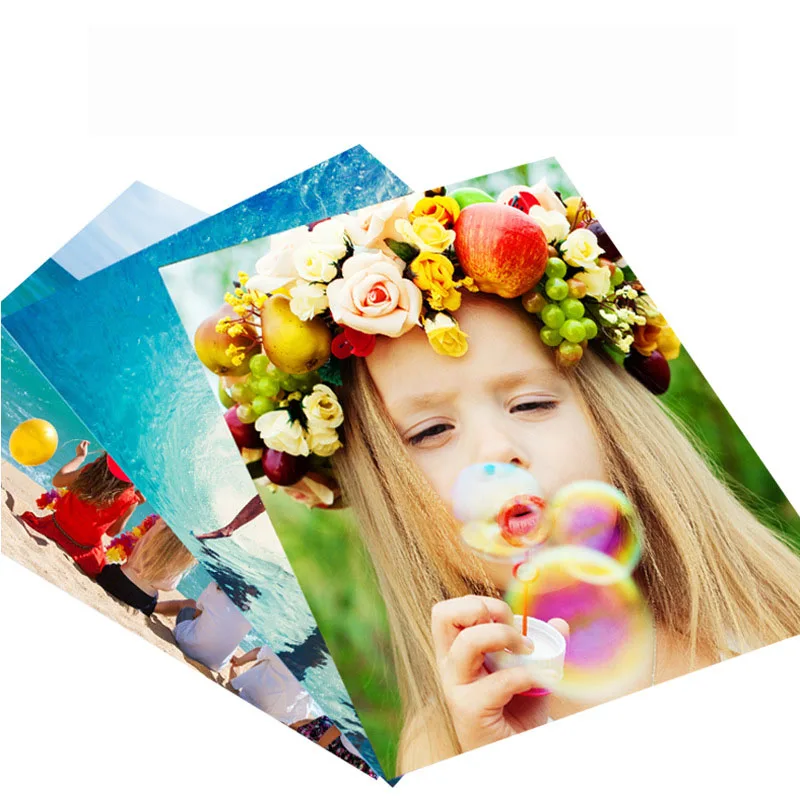 

(A4*50 Sheets) Inkjet Glossy Photo Paper Double Side Waterproof Photographic paper for printer Premium Photo Printer Paper