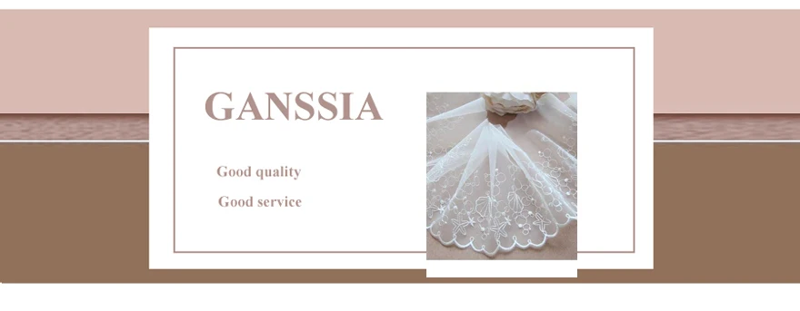 Width: 4.2cm (1.68") Embroidered Lace Trim Ivory White&Black Laces for Wedding Dress Sewing Accessories Decoration(ss-2387)