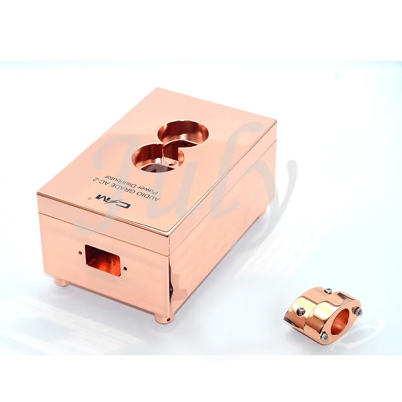 

CM audio Power Distriduto AC-2 upgraded version 40MM nano copper audio plug Shell Without socket