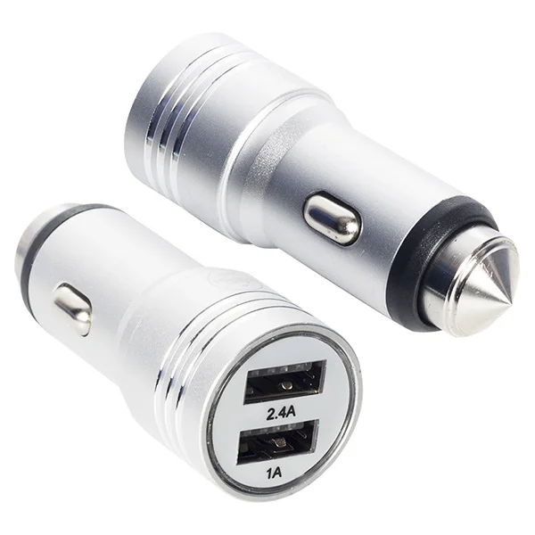 POWERWAY X-633 DUAL USBLİ 3.1 AMPS METAL CIGARETTE LIGHTER CAR charger