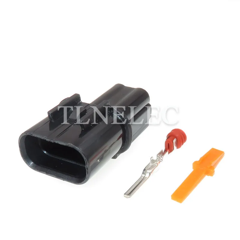 PB621-02020 PB625-02027 KUM 2 Pin Way Male Female Black Sensor Fog Lamp Auto Connector for Mitsubishi Souast