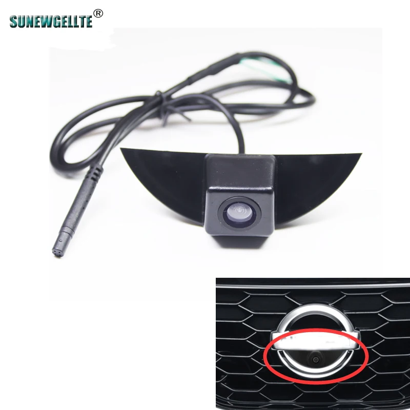 

CCD HD Car front view camera For Nissan Car Frontview Vehicle Camera Night Vision Waterproof Parking Kit