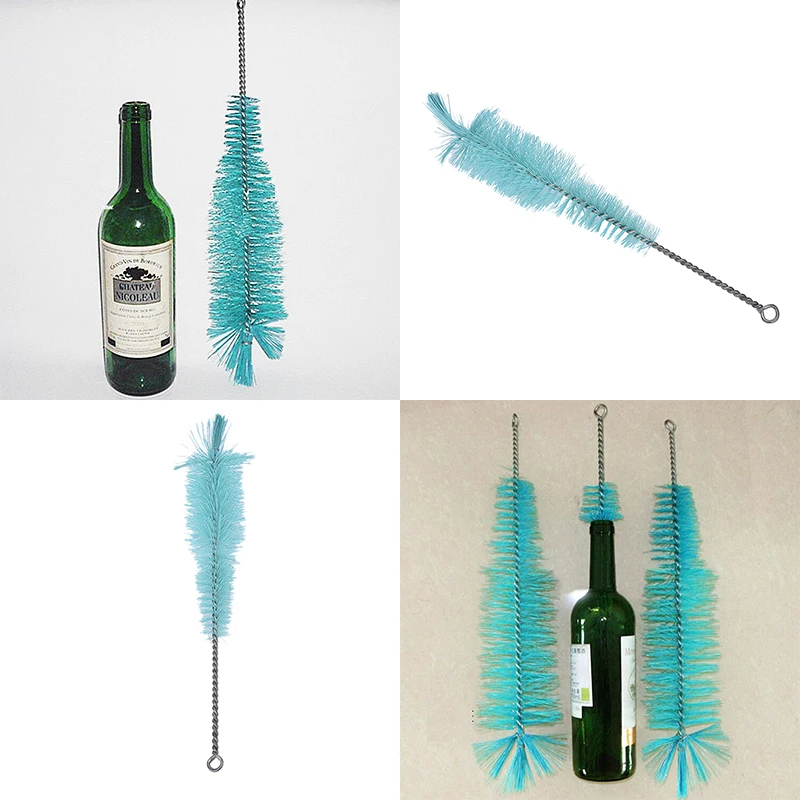 1pc Nylon Bottle Cleaning Brush Wine Beer Brew Tube Spout Cleaner Kitchen Cleaning Tools