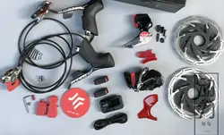 RED ETAP AXS Groupset Wireless Electronic 2*12s hydraulic disc brake Road Bicycle