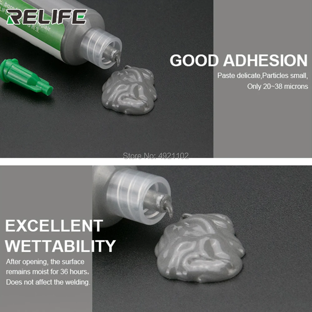 Relife RL-403 pasta de solda fluxo não-limpo pasta de solda original para o telefone sn63 pb67 ferramenta de reparo 183 high alta qualidade