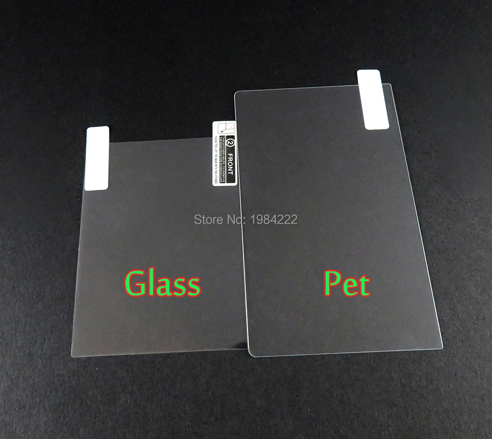 1 مجموعة 2in1 الزجاج العلوي أسفل HD واضح طبقة رقيقة واقية سطح الحرس غطاء ل 3DS XL/LL 3DSXL/3DSLL LCD واقي للشاشة الجلد