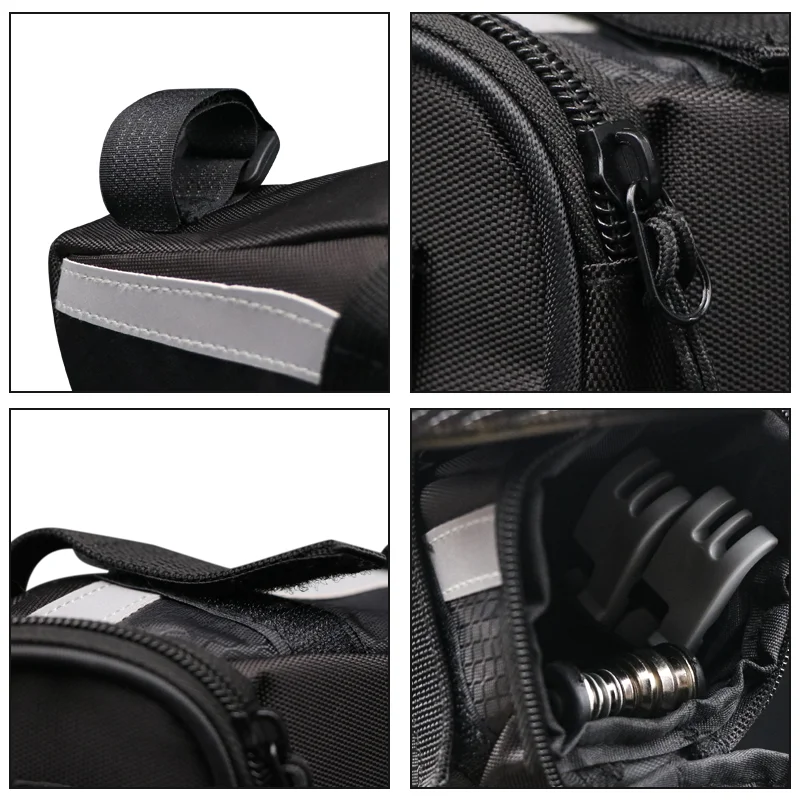 Bicycle Saddle Bag Repair Tools Kits Multifunction Tool MTB Bike Inner Tire Patches Tire Lever Set Cycling Rear Seatpost Case