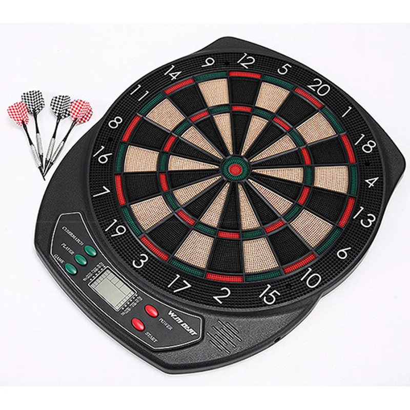 

Professional Electric Dart Board Automatic LCD Scoring Display Electronic Dart Target Indoor Home Training With 6pcs Darts