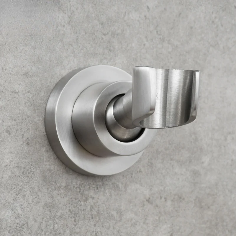 

304 Stainless Steel Brushed Nickel Shower Bracket Wall-mounted Adjustable Shower Bracket Bathroom Shower System Accessories