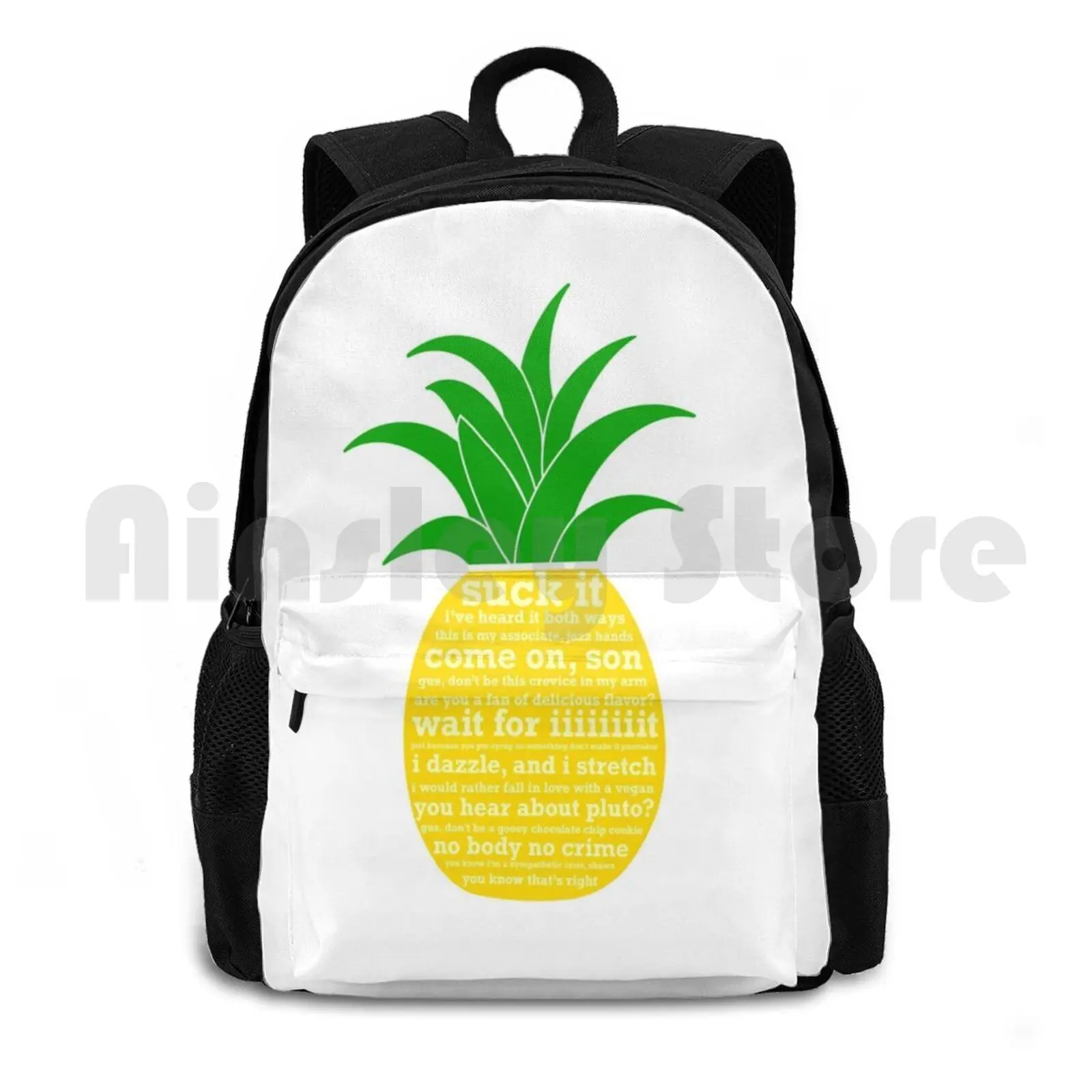 

Psych Quotes Outdoor Hiking Backpack Riding Climbing Sports Bag Psych Psych Quotes Qutes Shawn Spencer Burton Guster Gus Lassie