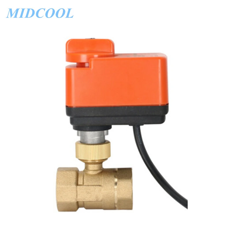 Electric Ball Valve FVQ21 Normally Open Normally Closed Three-way Two-way AC220V DN15 DN20 DN25 DN32 DN40 DN50