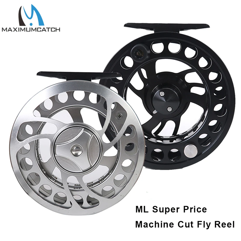 Maximumcatch 2-10WT Super Price Machine Cut Aluminum Fly Fishing Reel with Reel Bag