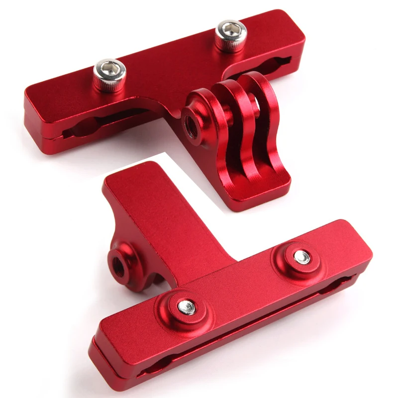 Soporte de aluminio para SILLÍN de bicicleta, adaptador de abrazadera para Gopro Hero 9 8 SJCAM Yi 4k mijia camera
