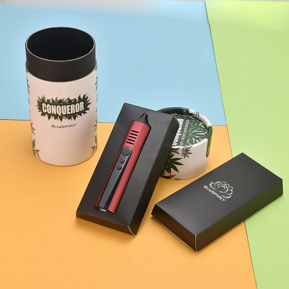 

Conqueror Dry Herb Vaporizer 2200mah Battery Electronic Dry Herb Hookah Pen Vaper Liquid Kit Vaporizer Pen Ecig Vapor Kits