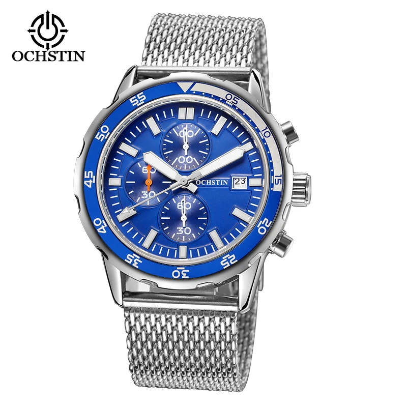 

Ochstin Men's Wristwatches Top Brand Luxury Wrist Watch Polite 2020 Male Waterproof Watches Chronograph Clock Quartz Watch Men