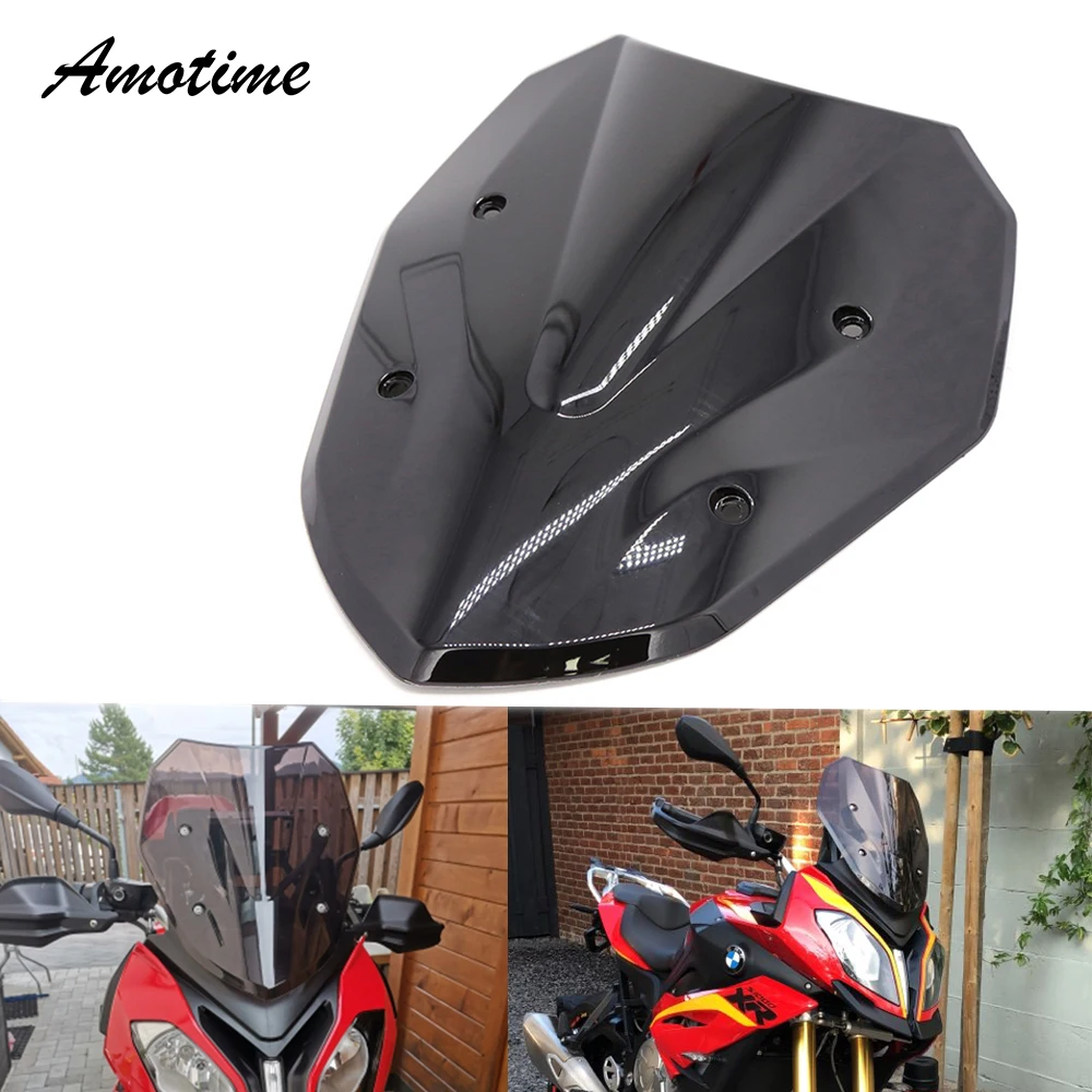 Windscreen For BMW S1000XR S 1000 XR K49 2015 2016 2017 2018 2019 Wind Screen Deflectors Windshield Black Smoke Iridium