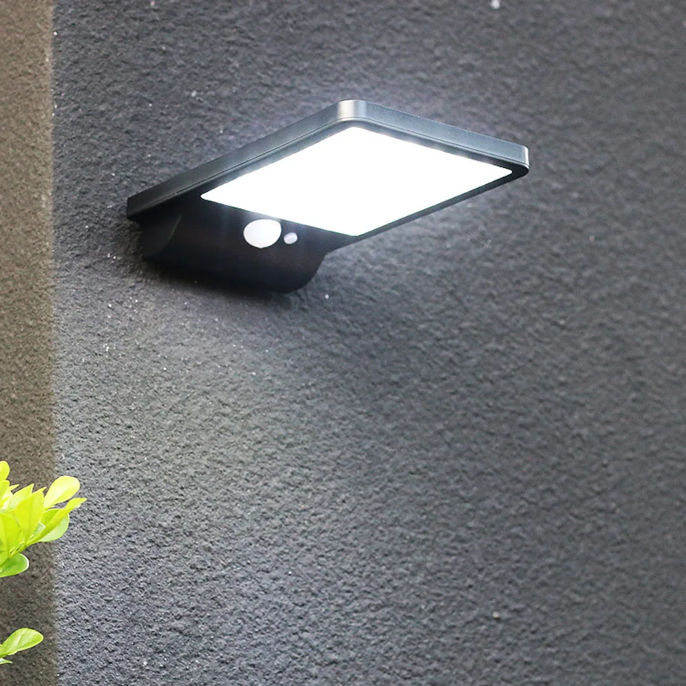 

Rechargeable Solar Led Street Light Outdoor Garden Lamp PIR Motion Sensor Night Security Sconce Waterproof IP65 Outdoor Garden