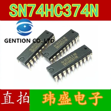 10PCS 74HC374 74HC374N SN74HC374N DIP-20 triggers in stock 100% new and original