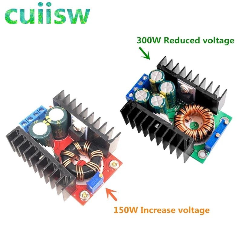 1PCS/LOT 150W Boost Converter 300W Step Down Buck Converter DC-DC 5-40V To 1.2-35V Power module XL4016 Step Up Voltage Charger