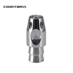 COUNTBASS 2PCS 18g 40g 니켈 황동 총알 제트 헤드, 게임 낚시 트롤링 미끼, 참치 Wahoo Marline Sailfish Kinfish 미끼