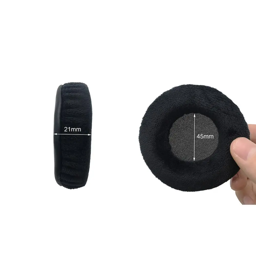 EarTlogis Velvet Replacement Ear Pads for  ATH WS55X WS70 WS77 WS99 Headset Parts Earmuff Cover Cushion Cups pillow