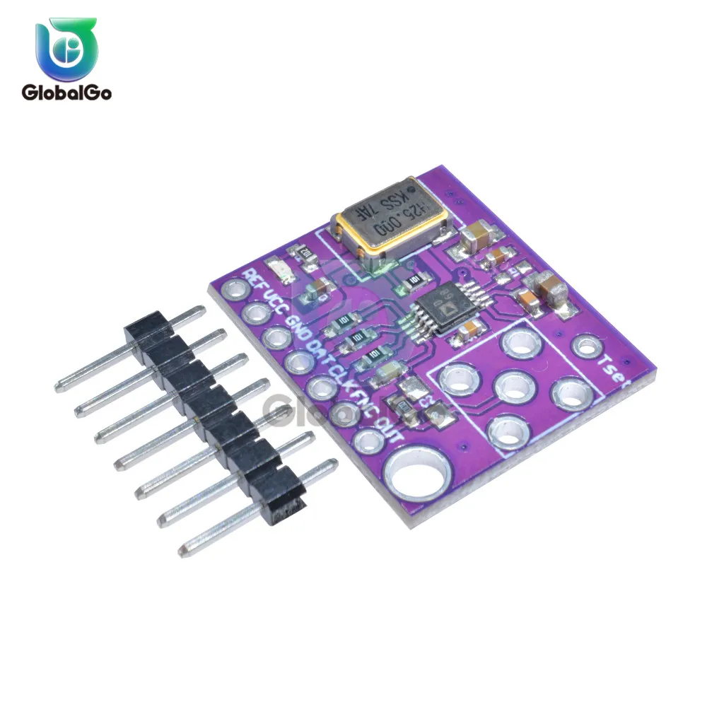 AD9833 Programmable Microprocessors Serial Interface Module Sine Square Wave DDS Signal Generator Module 7pin Connector