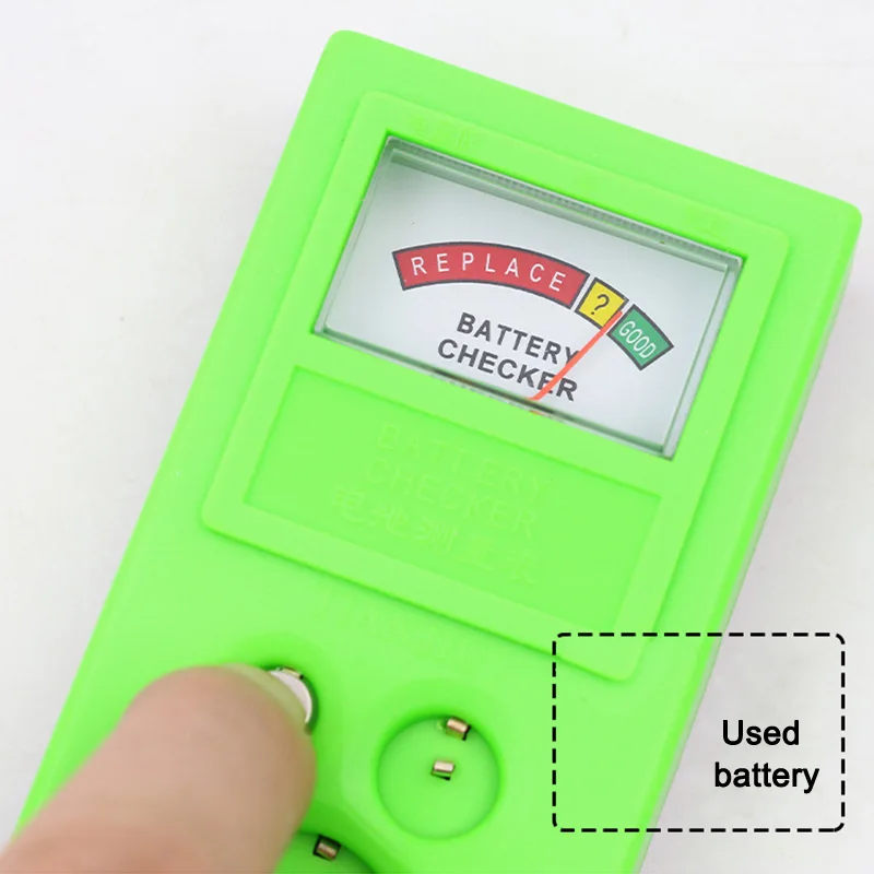 1.55 & 3 V Button Battery Tester Portable Watch Clock Cell Measuring Tool Accessory Easy to Use Repair Meter Batteries Measuring