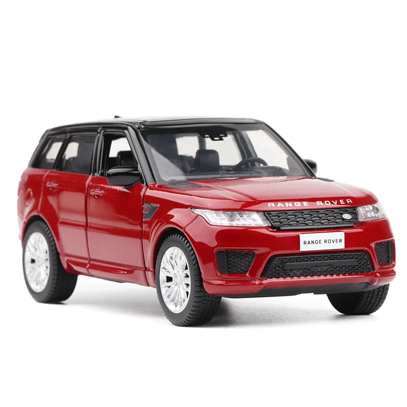 Exquisito modelo de aleación todoterreno coleccionable 1:36, puerta de Metal fundido a presión simulada, SUV, modelo de juguete para niños, envío gratis