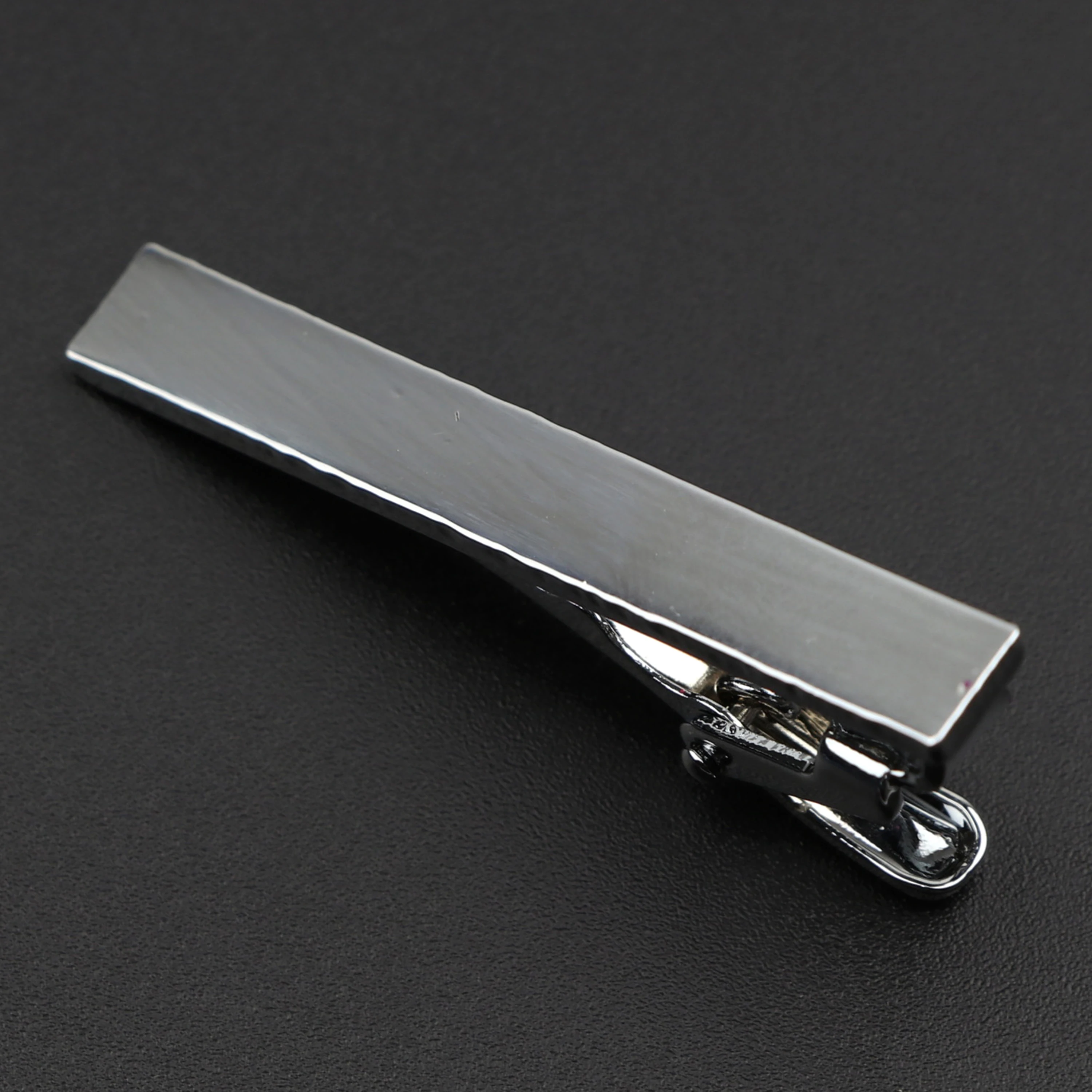 4cm Tie Clip For Men New Simple Fashion High Quality Metal Gold Candy Colorful Practical Necktie Clasp Pin Suit Accessories