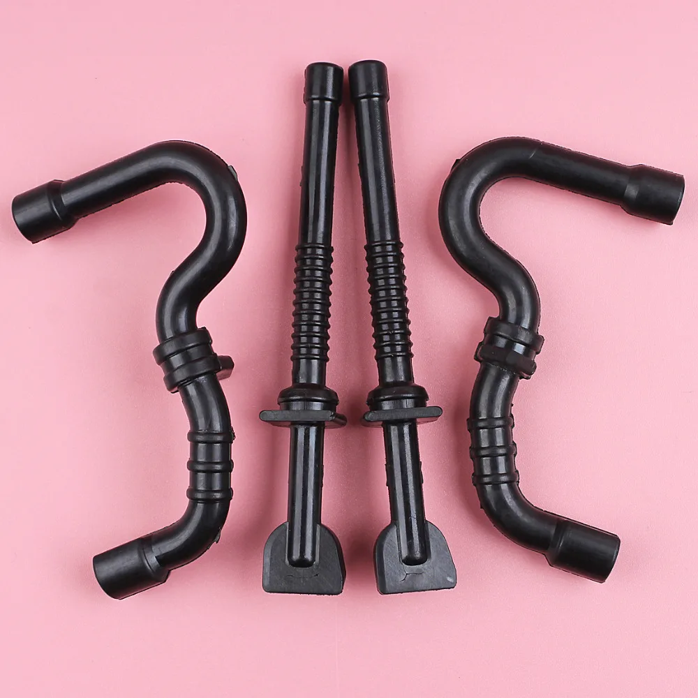 2 Set Fuel Oil Line Hose Pipe Tube For Stihl 017 018 MS 170 180 MS170 MS180 Chainsaw Spare Parts бензопила