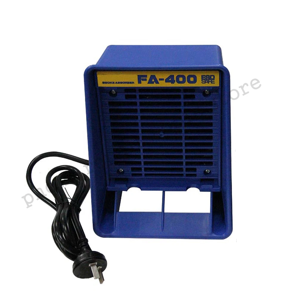 220 V/110 V 400 soldeerbout Rook Absorberen ESD Dampafzuiger Roken Instrument, met 10 st gratis Actieve Kool Filter Spons