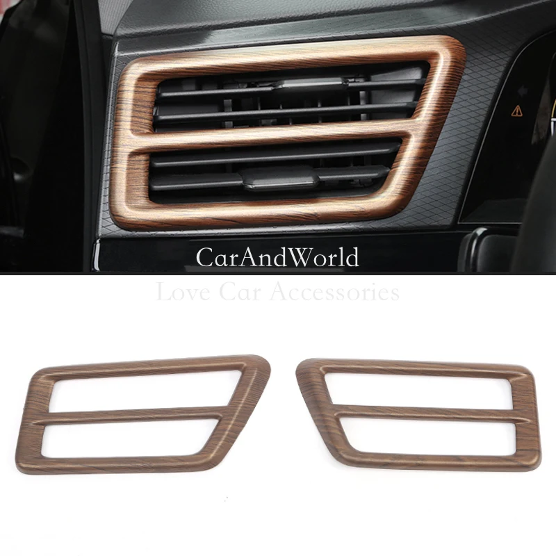 

Для Volkswagen VW Teramont Atlas 2021-2022 ABS хромированный боковой вентиляционный отверстие для кондиционера, рамка, накладки, аксессуары для салона автомобиля