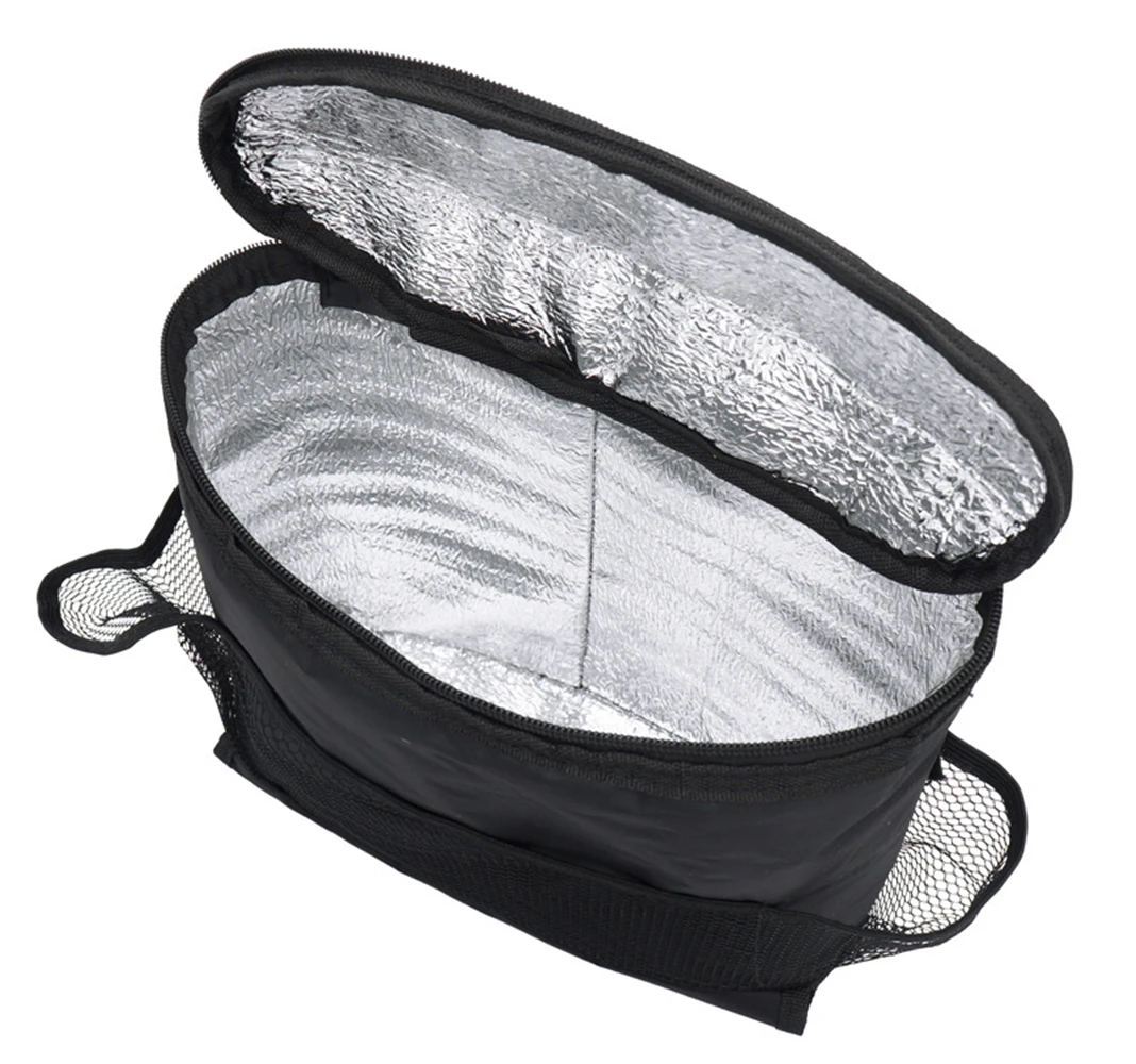 Universal Car Oxford Cloth Drink Food Holder Seat Back Storage Box Basket Tool Container Rear Storage Bag Car Ice Warm Trash Bag