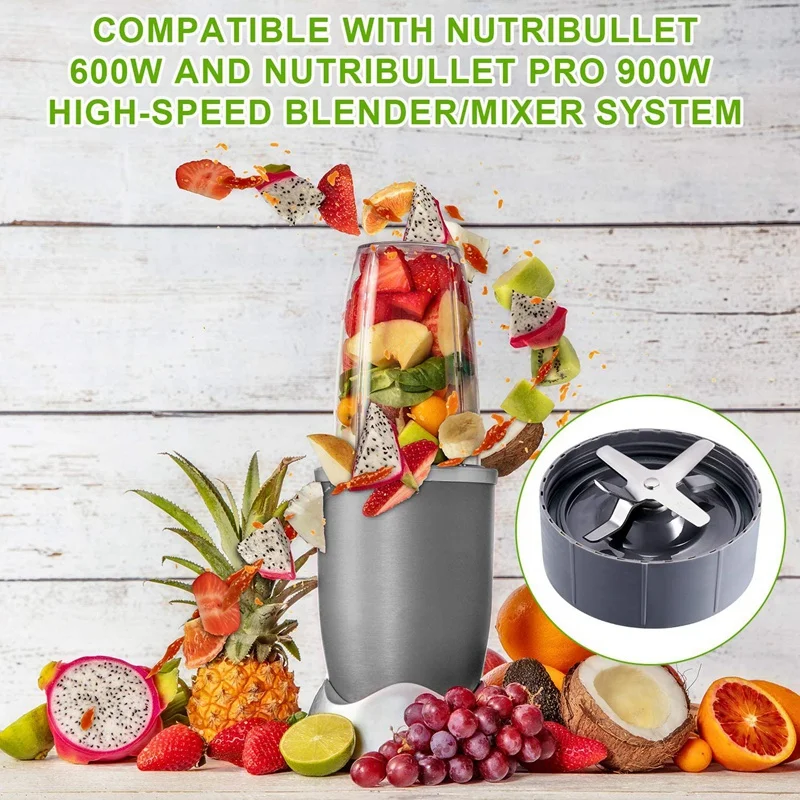 Lâmina extrator de substituição para nutribullet, 3 peças 600w/900w modelos, peças de reposição