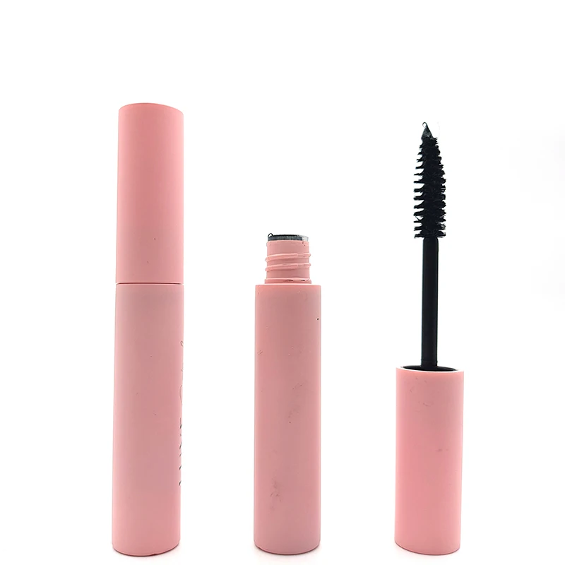 Factory Wholesale Private Label Waterproof  Vegan Eyelash Mascara With Pink Lash Mascara Tube Makeup Cosmetic