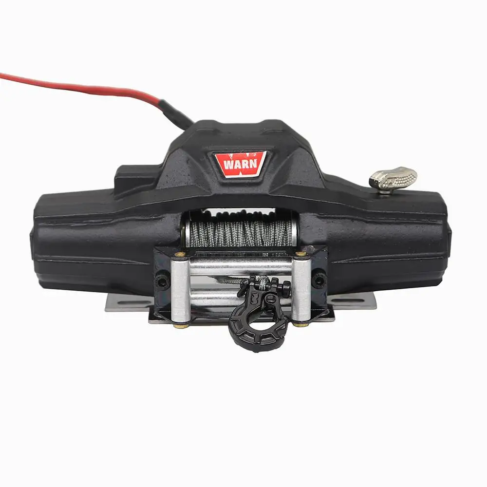 RC Metal Automatic Double Motor Simulated Winch For 1/10 RC Crawler Car Axial SCX10 Traxxas TRX4 RC4WD D90 D110 TF2 TRX-6 CC01