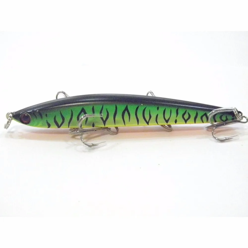 wLure 11cm 21.5g Minnow Twitch Hard Bait Heavy Sinking Long Casting Walk the Dog Epoxy Coating Fishing Lure M717