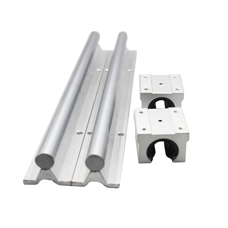 

2pcs SBR20 20mm -L 1500mm support guide linear rail + 4pcs SBR20UU linear blocks CNC parts linear guide