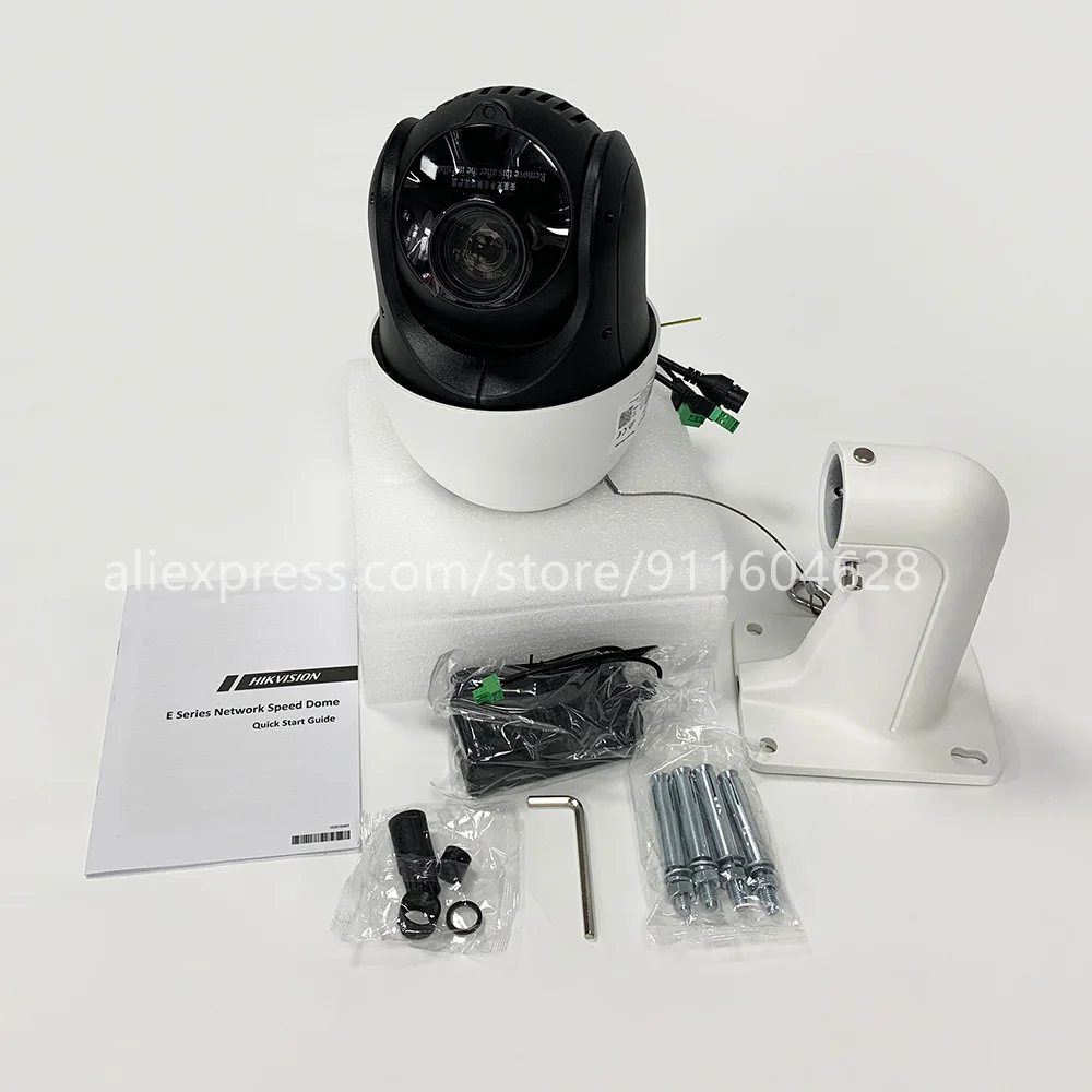 Hikvision DS-2DE4425IW-DE (T5) original 4 polegadas 4MP 25X alimentado por DarkFighter IR AcuSense Network Speed Dome Camera