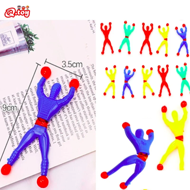 

Funny Toys Birthday Vent Novel Gift Party Supplies Sticky Wall Climbing Kid Climber Men Fillers Educational 10pcs Random Color