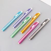 Creative Press Pen Shaped Eraser Writing Drawing Pencil Erase Student School Office Stationery Learning Painting Accessory 24BB