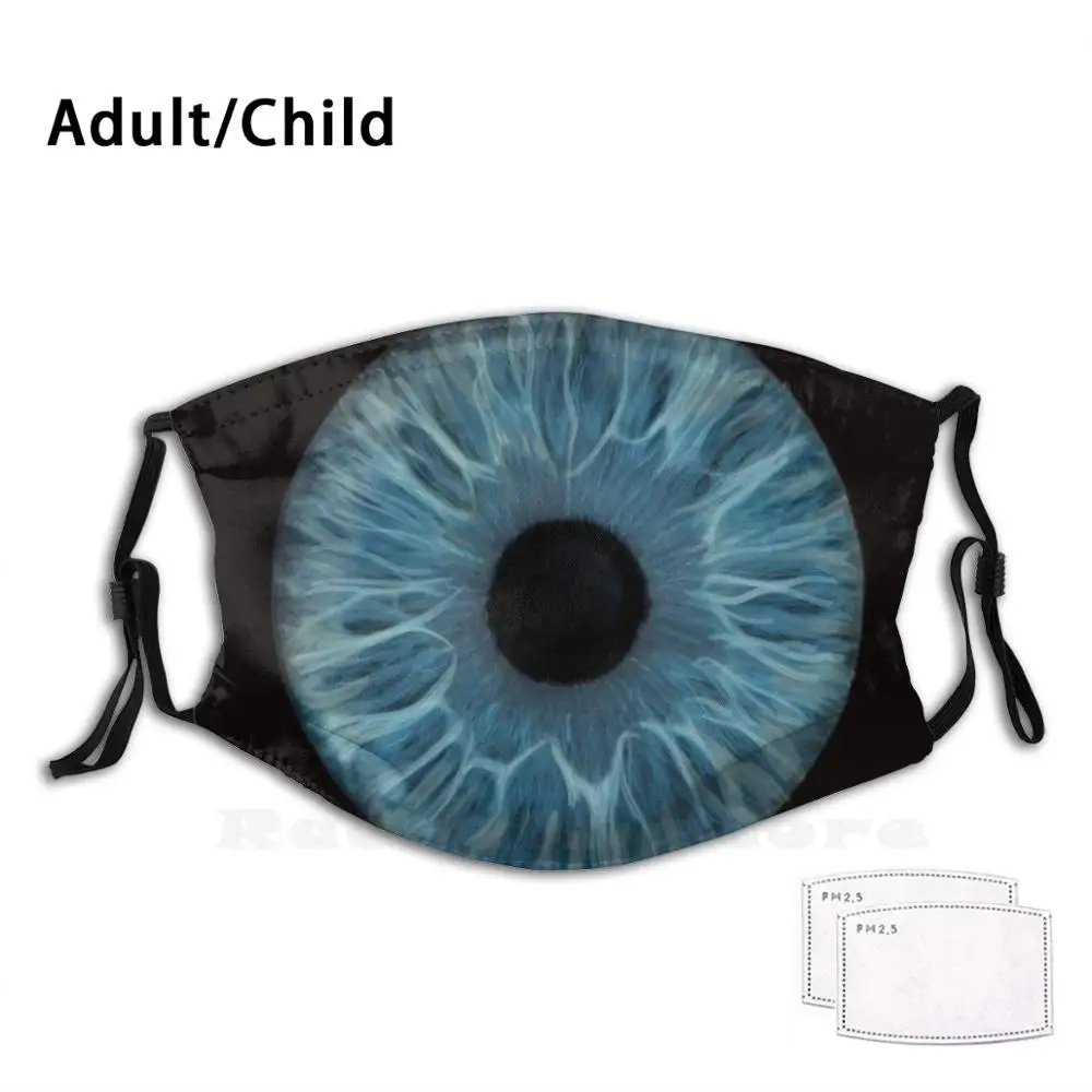 

Photorealistic Iris Adult Kids Anti Dust Filter Diy Mask Tie Dye Phoropter Optometry Optometrist Ophthalmology Ophthalmologist