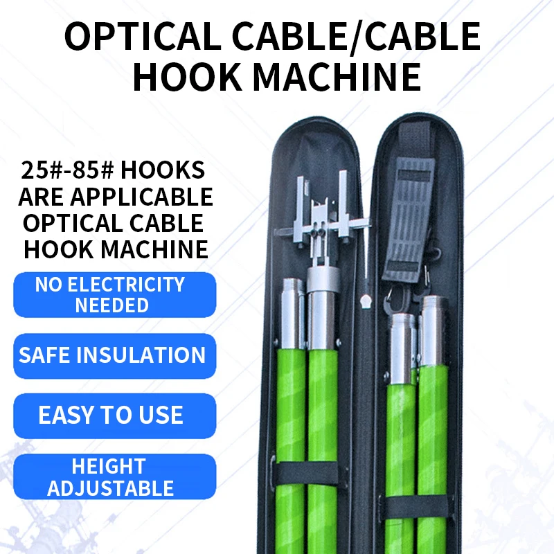 HY-91 Optical Cable Hooking Machine Manual Hooking Attaching Device Cable Binding Machine High-altitude cable tying artifact