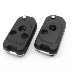 2 3 tasten Geändert Folding Flip Remote key Shell für Honda Accord Civic Stadt crv Fit Auto Schlüssel Rohlinge Fall